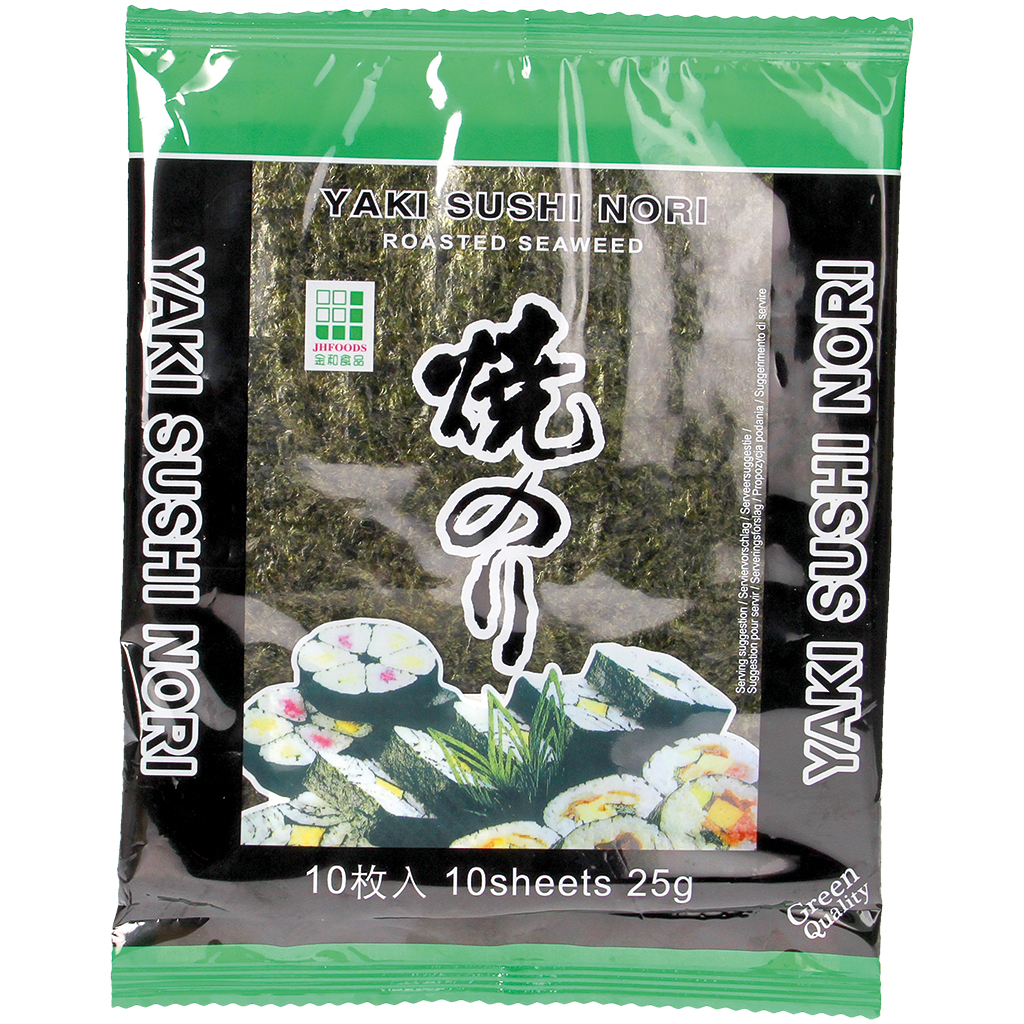 Сушеные, поджареные водоросли