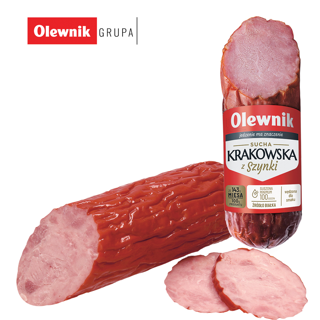 Вареная колбаса "Krakowska sucha"