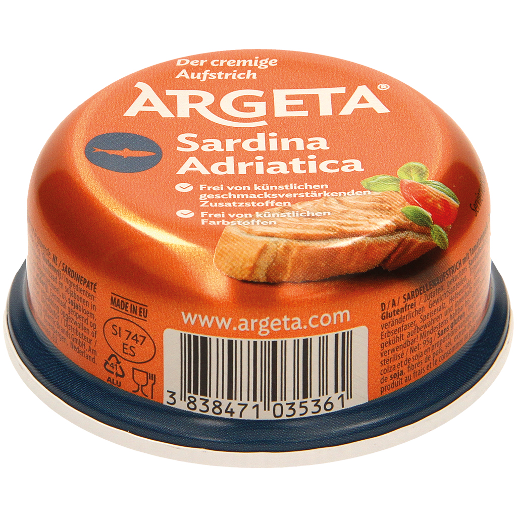 Sardellenpasta met tomatenpuree - toevoeging van melkeiwit. 