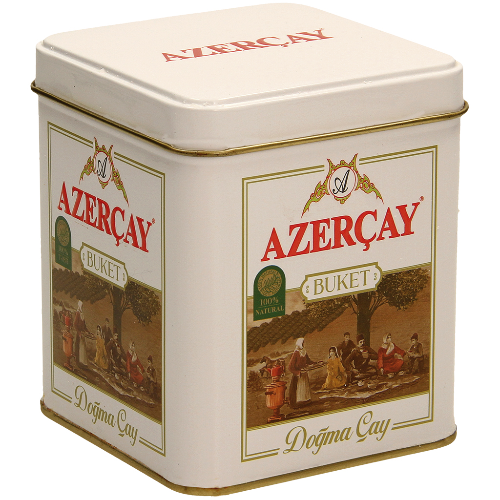 Azercay Zwarte Thee ""Buket"" los in blikdoos