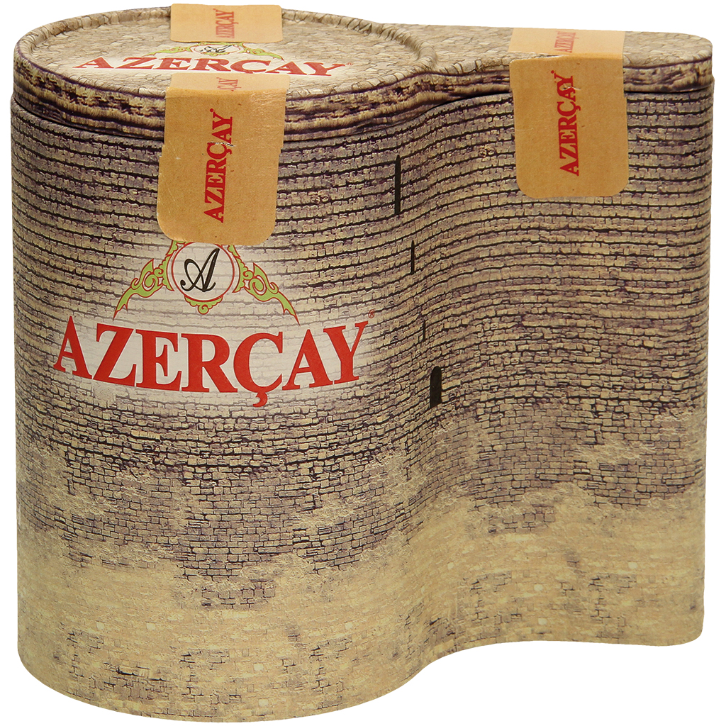 Azercay Qiz qalasi, zwarte thee blikdoos