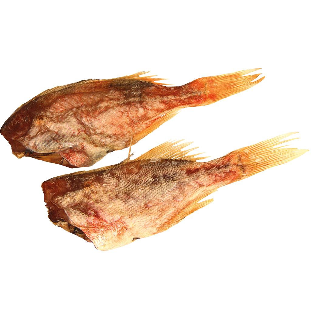 Gedroogde roodbaars