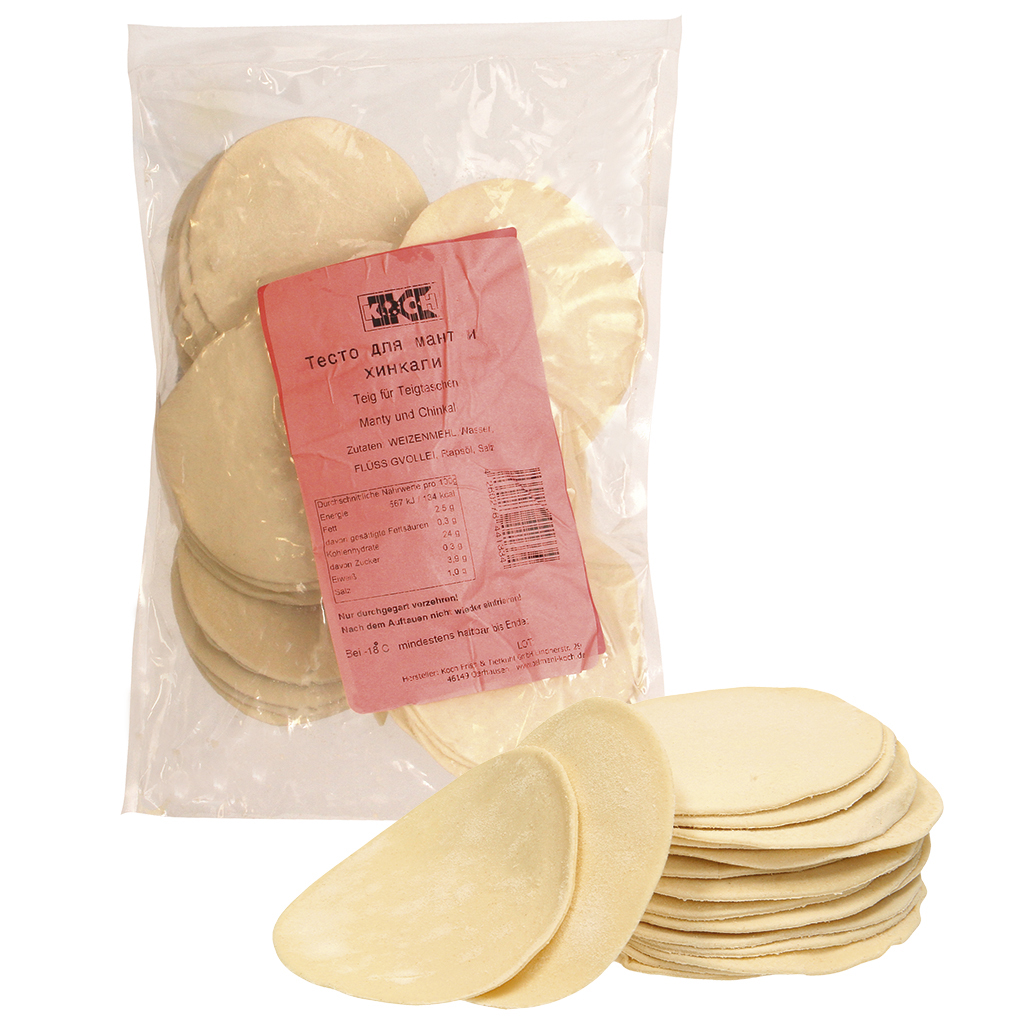 Тесто для мант и хинкали