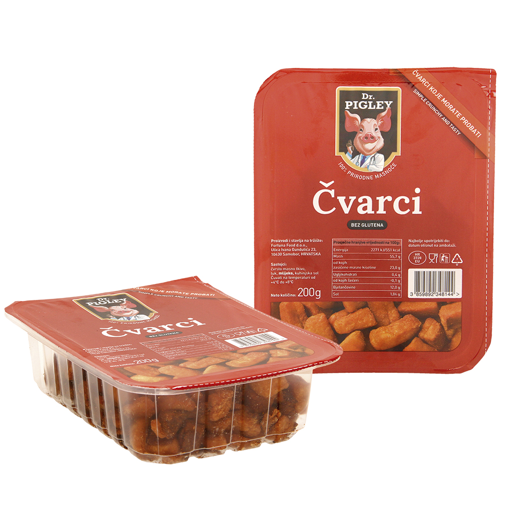 ""Cvarci"" - Knapperige varkensvet met melk en uien