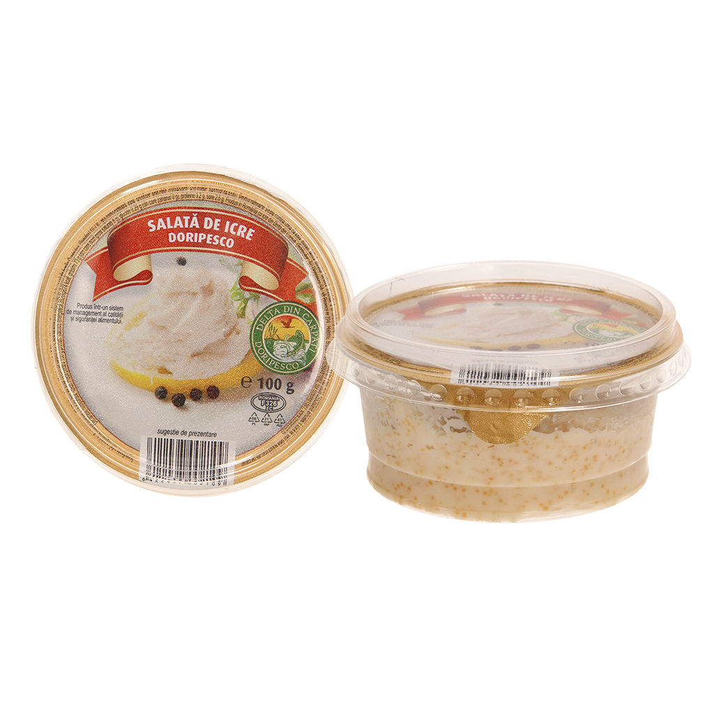 Broodbeleg met zoetwatervis-kuitmengsel en karperkuit ""Sala