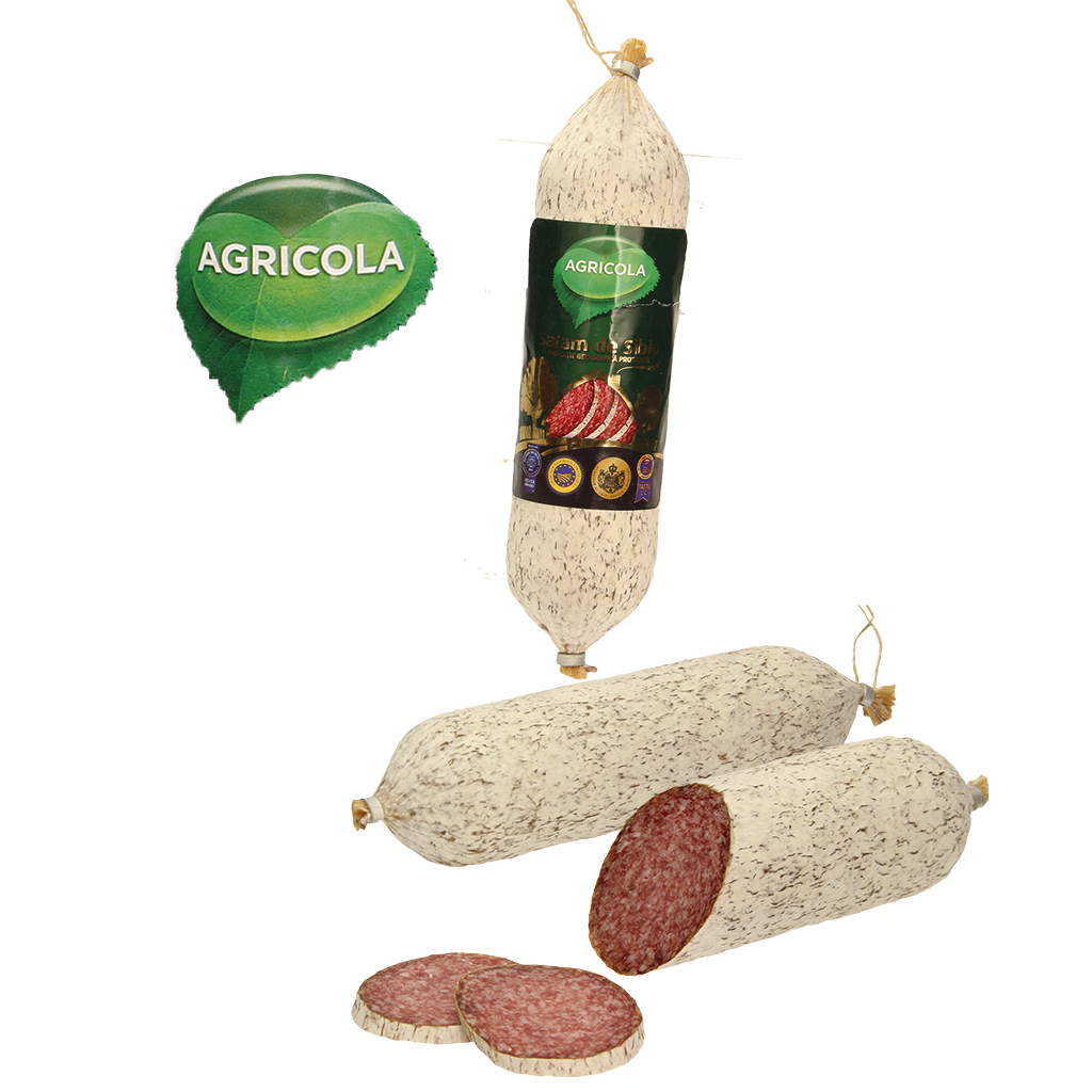 "Agricola-Salam de Sibiu" - Gerookte en luchtgedroogde