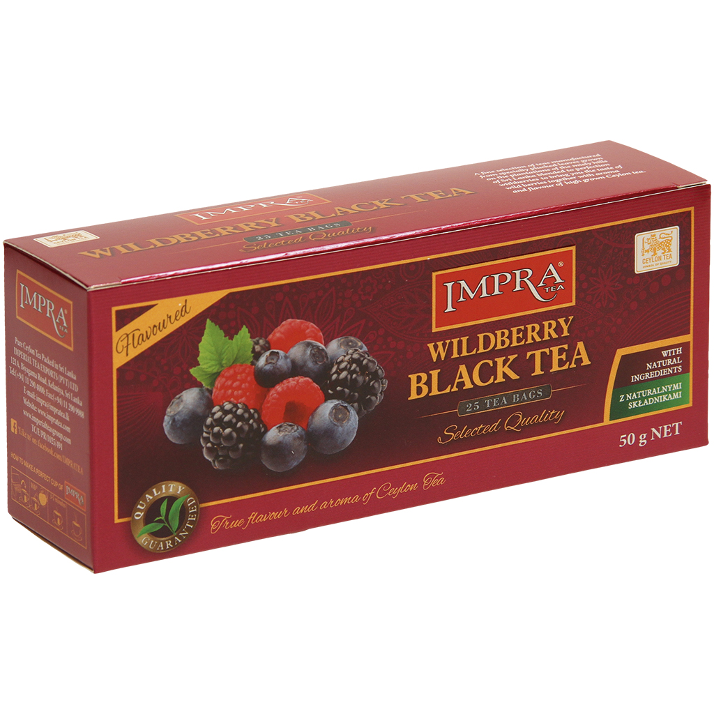 Wildberry Zwarte Thee - Geparfumeerde Zwarte Thee ""Ceylon B
