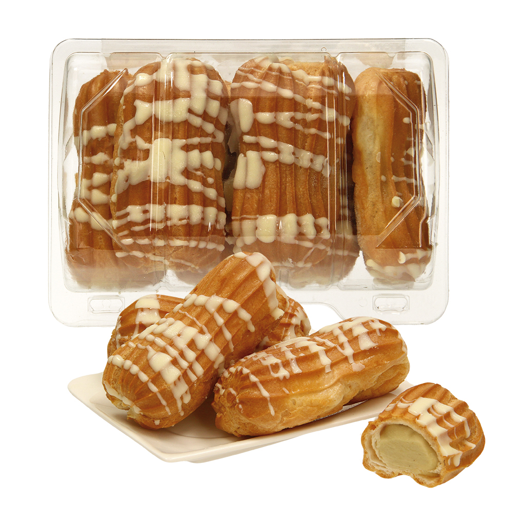 Soesjes gevuld met pistachesmaak, diepgev frozen