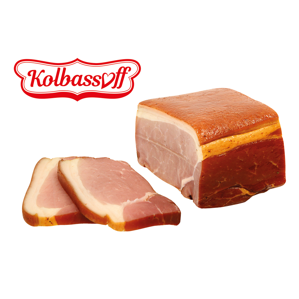 Копченый свиной окорок