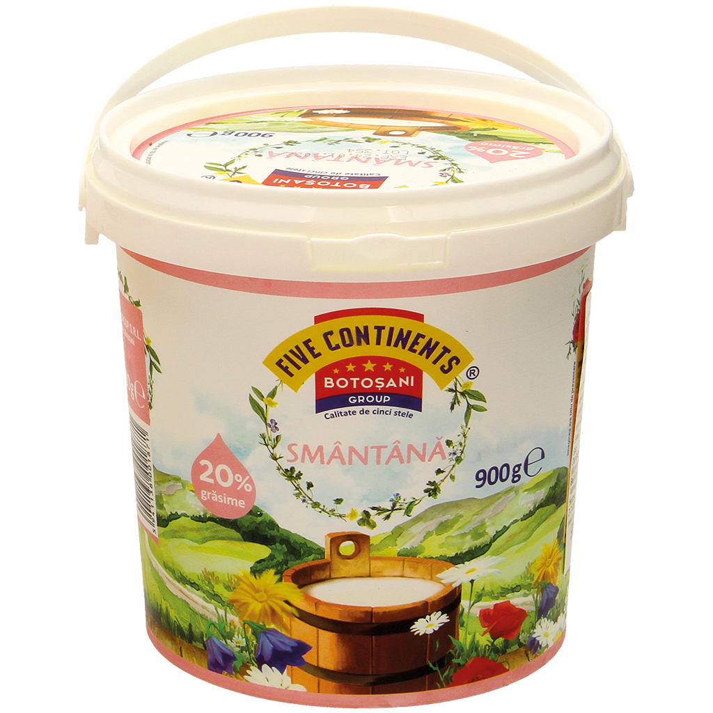 Сметана, 20% жирности