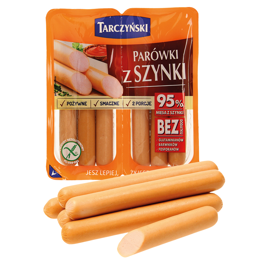 Вареные свинные колбаски с ароматом дыма