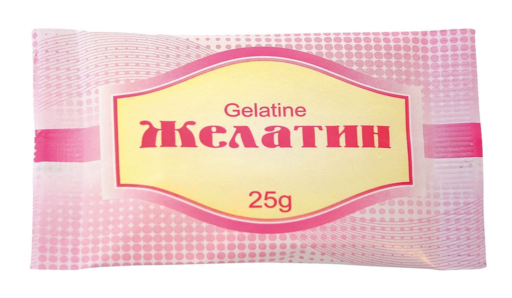 Voedselgelatine (van varkensvlees)