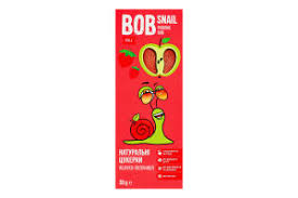 BOB SNAIL FRUITROLLETJES  APPLE-STRAWBERRY 30G