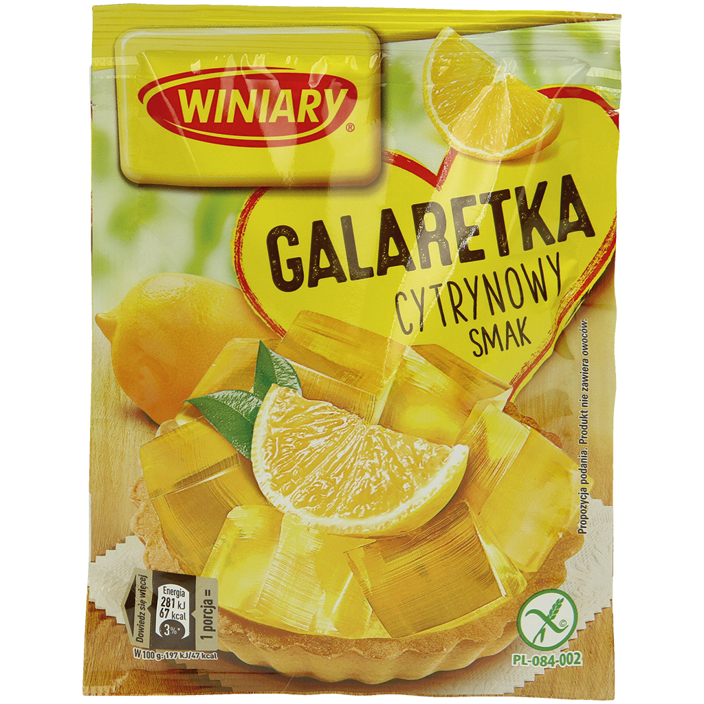 Winiary gelei citroensmaak