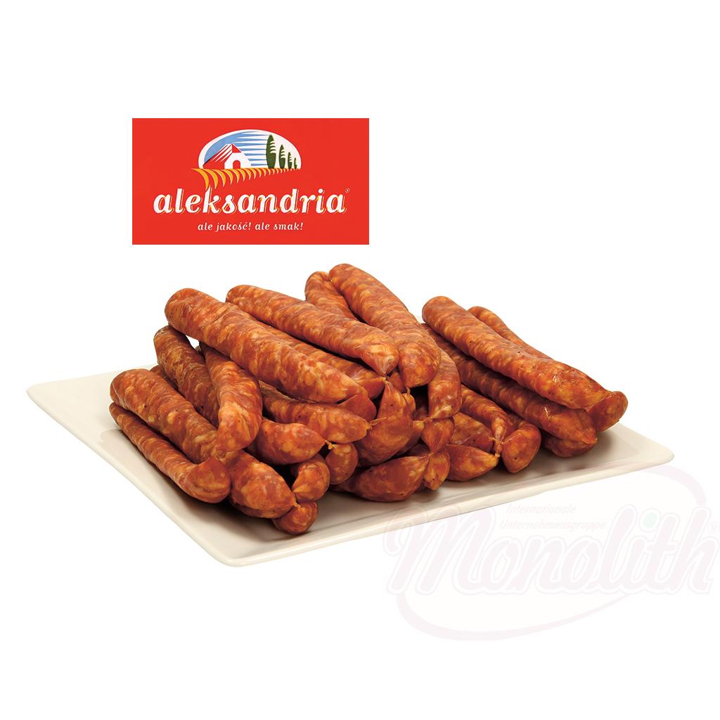 Gekookte worstjes, medium grof, gerookt "Frankfuterki"