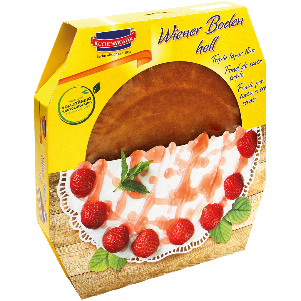 Коржи для торта светлые 3 шт.