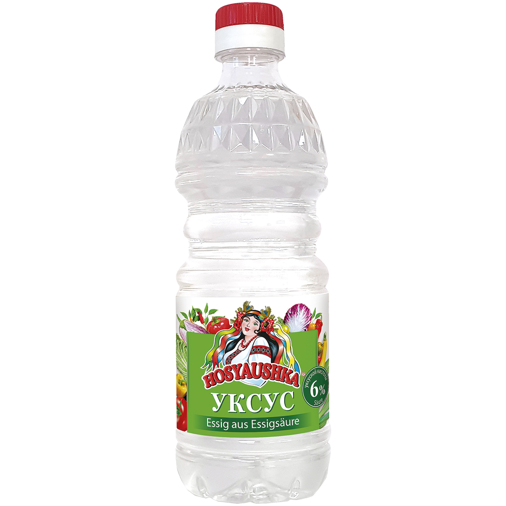 Azijn van azijnzuur, 6% zuur.