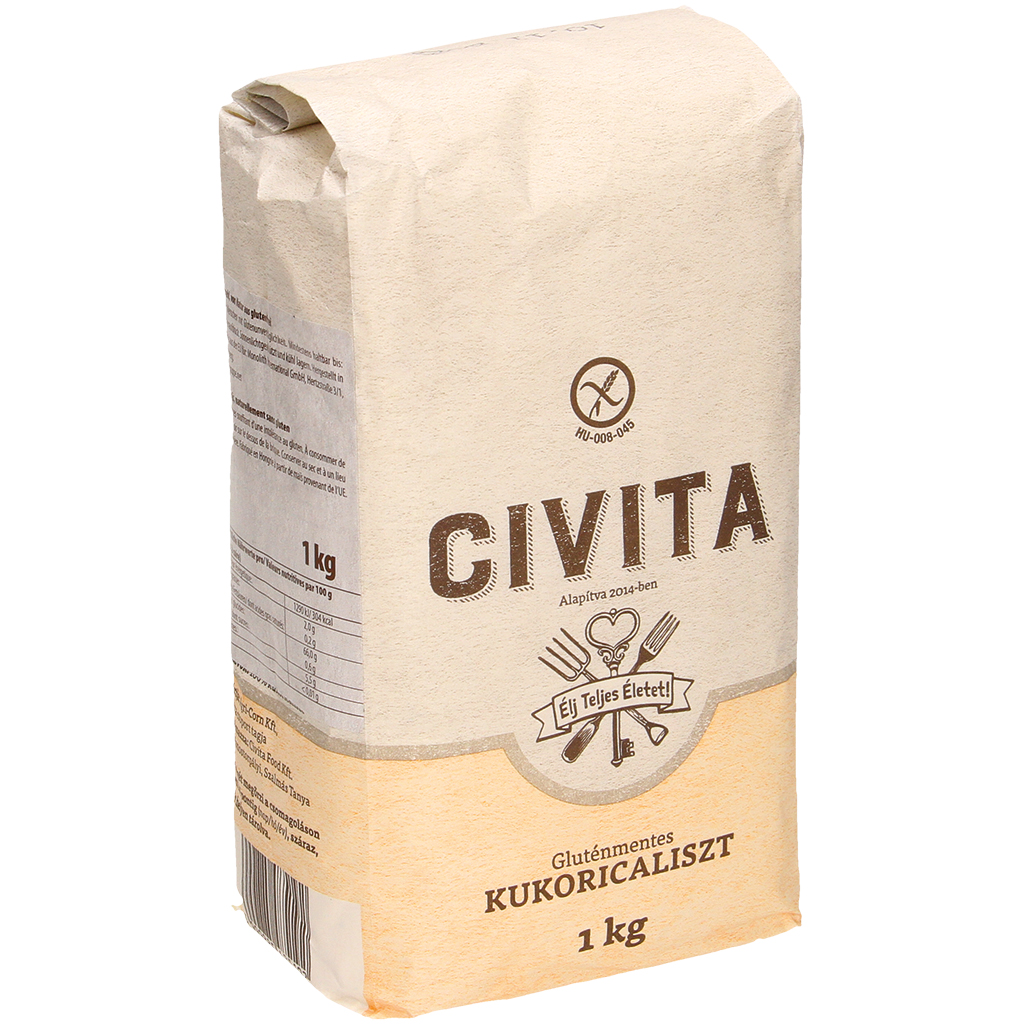 Kукурузнaя мукa, от природы не содержит глютена