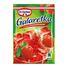 Dr.Oetker gelei met aardbeiensmaak