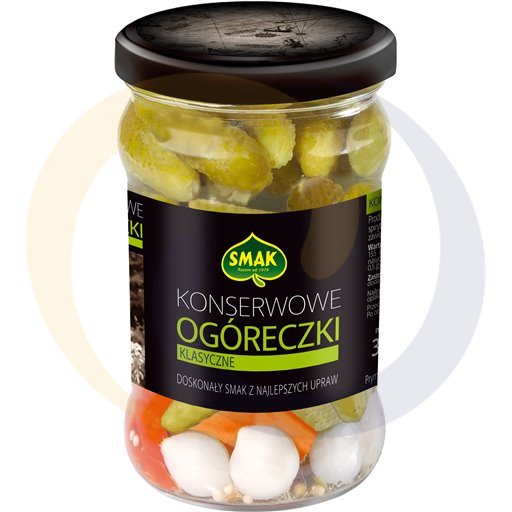 Солёные огурцы Smak классические 300 г