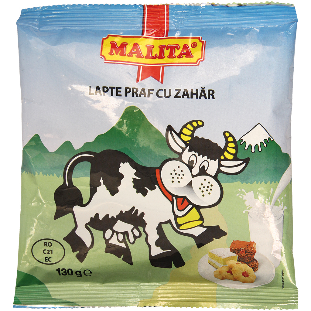 Volle melkpoeder met suiker toegevoegd