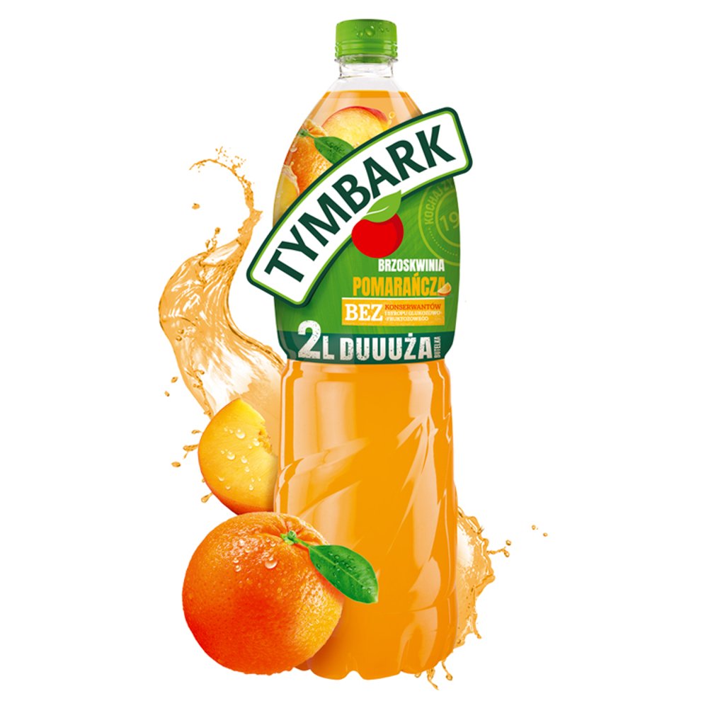 Tymbark sinaasappel en perzik