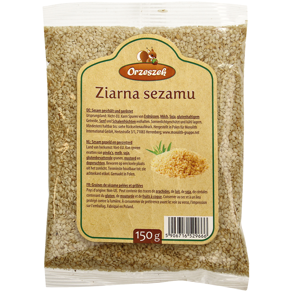 Кунжут очищенный и обжаренный