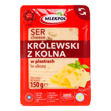 Mlekpol King kaas van Kolna in plakjes