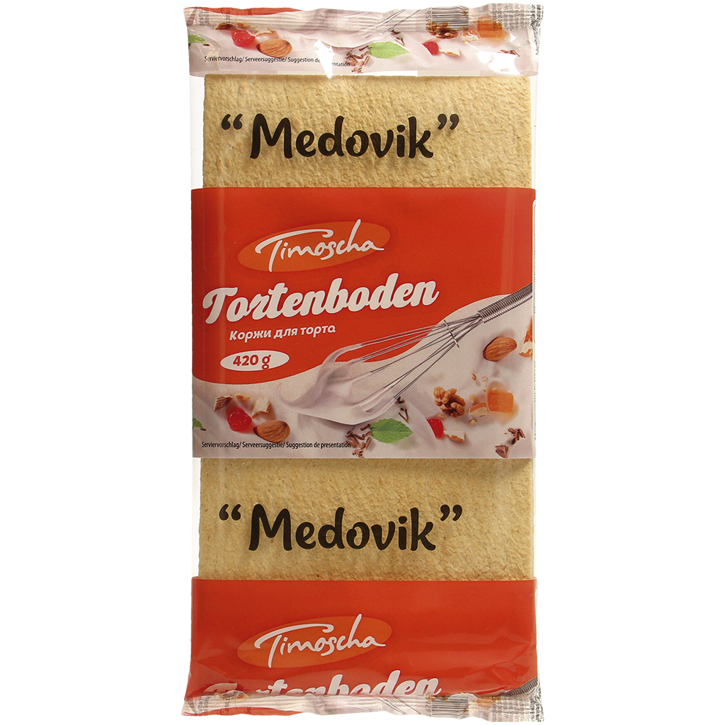 Коржи для торта со вкусом меда "Medovik"