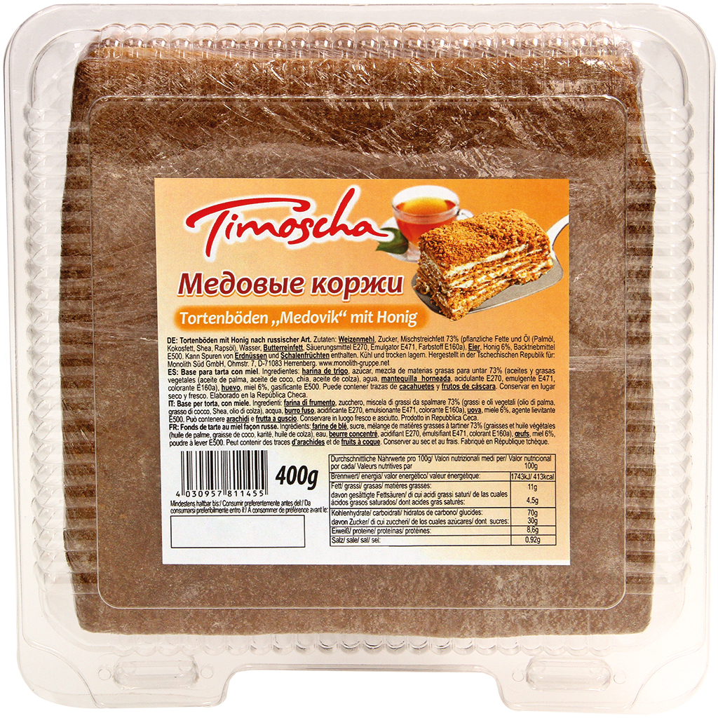 Медовые коржи