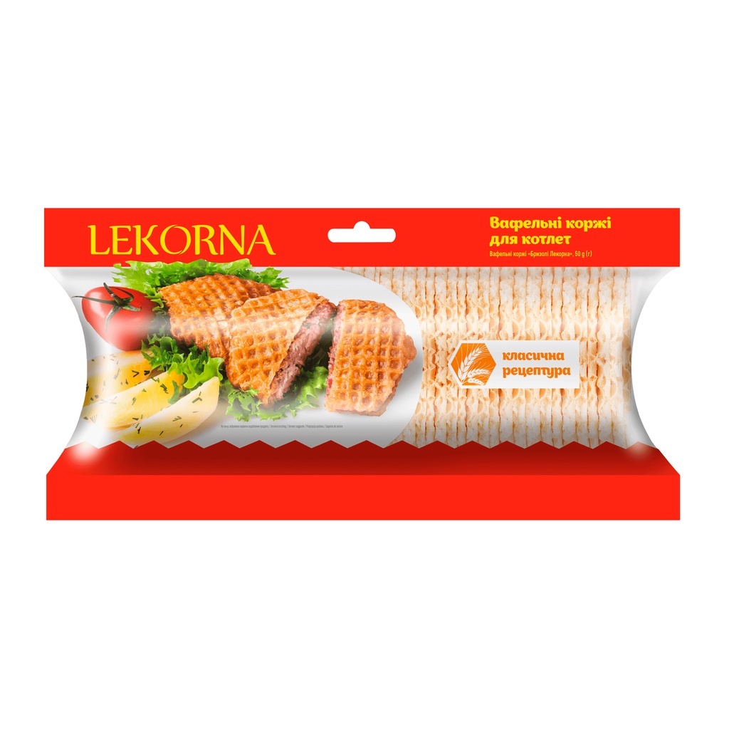 Вафельные коржи "Бризоли"