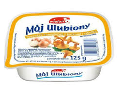 Kwark met cantharellen en ui