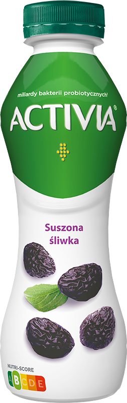 Danone activia drinkyoghurt gedroogde pruimen
