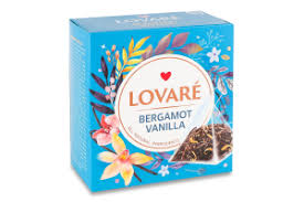 LOVARE TEA BERGAMOT VANILLA PIRAMIDKI