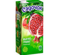 SADOCHOK Appel-granaatappel nectar 0,95l