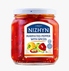 NIZHYN PAPRYKA GEMARINEERD MET KRUIDEN