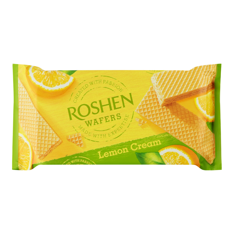 Roshen wafels citroen, 216g