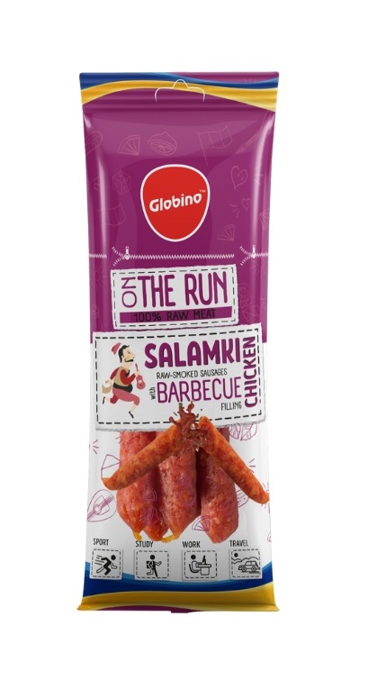 Globino Salamki barbecue rauwe rookworst