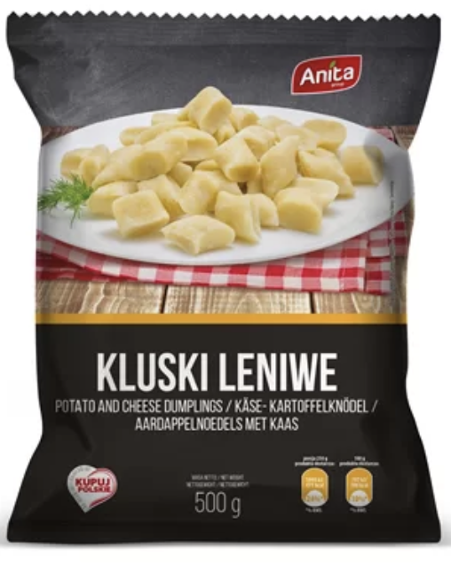 Aardappelknoedels met kaas 500g