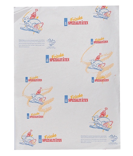 Упаковочная бумага для свежих масных или рыбных продуктов, 1