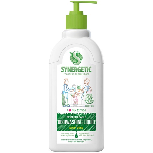 Антибактериальный гель для мытья посуды "Алоэ вера"