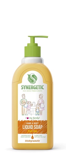 Zachte zeep voor handen- en lichaamswassen "Fruit Mix"