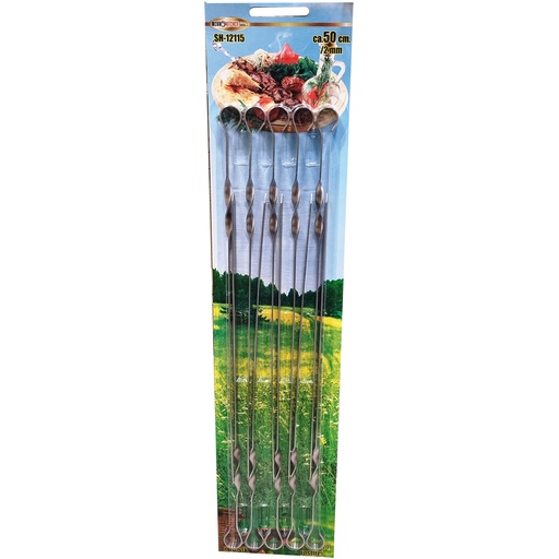 Шампура 10 штук x 50 cm