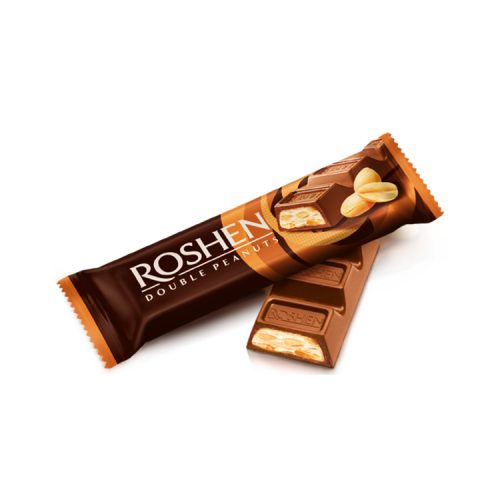 Dubbele pinda`s chocoladereep 29g