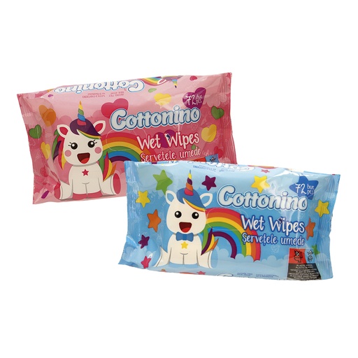 Unicorn - Влажные салфетки 72 шт., 2 сортa