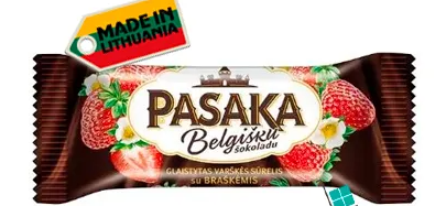 Pasaka met aardbei