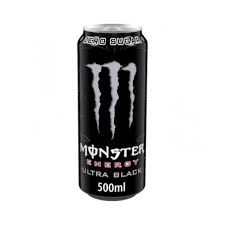 Monster energiedrank ultra zwart 0,5l