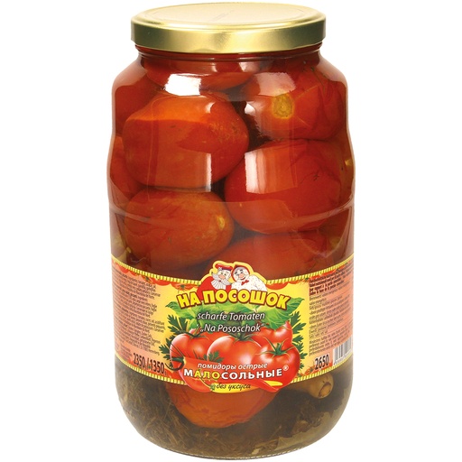Ingelegde tomaten "Na Pososchok" pikant
