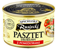 Spichlerz rusiecki gevogeltepaté met tomaten 160g