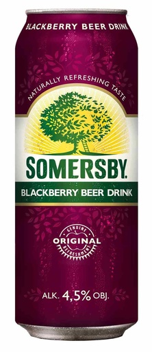Somersby Blackberry bier 4,5% blik 0,5l